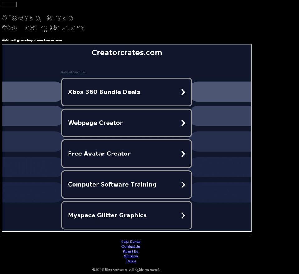 creatorcrates.com — Shopify storefront screenshot