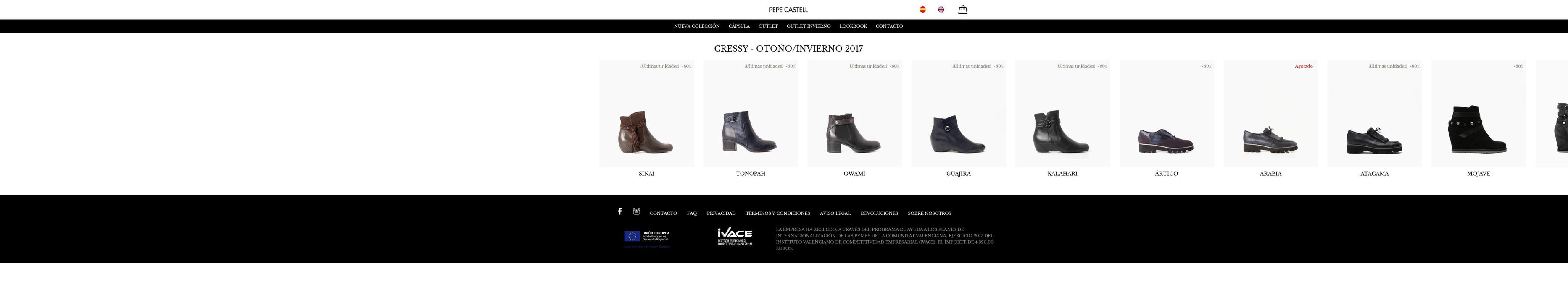 cressy.es shopify website screenshot