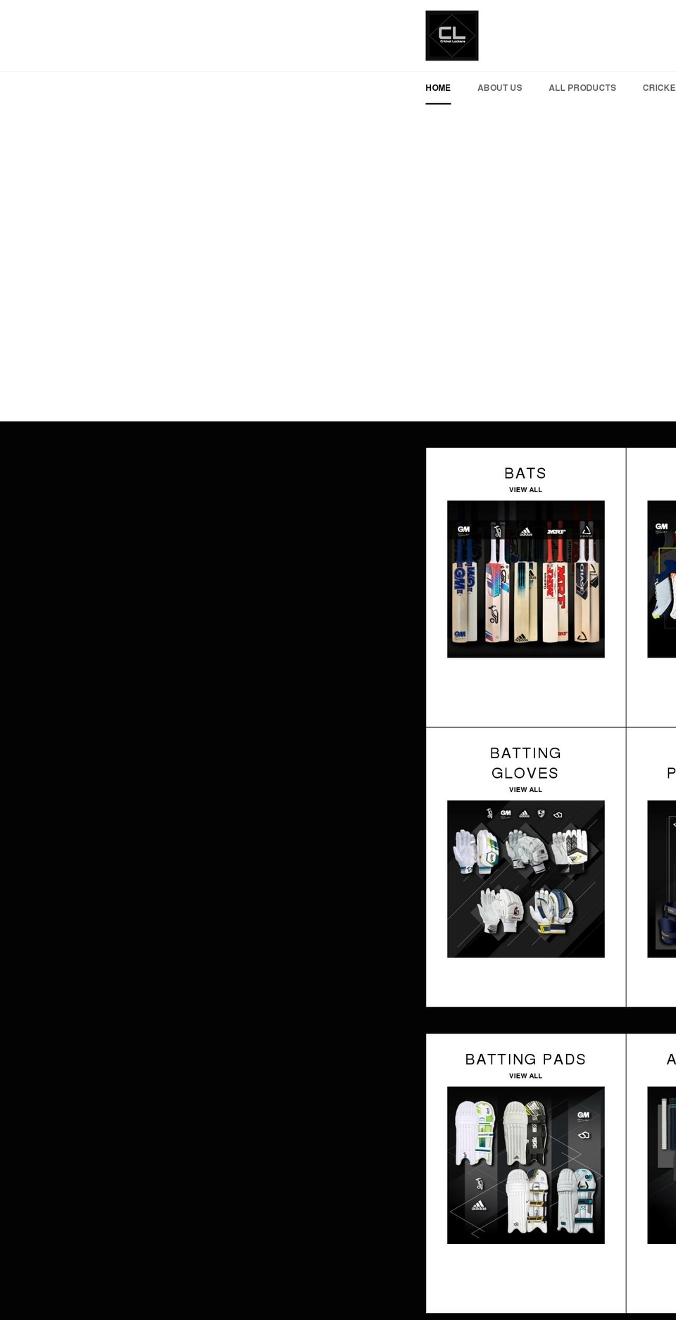 cricketlockers.com shopify website screenshot
