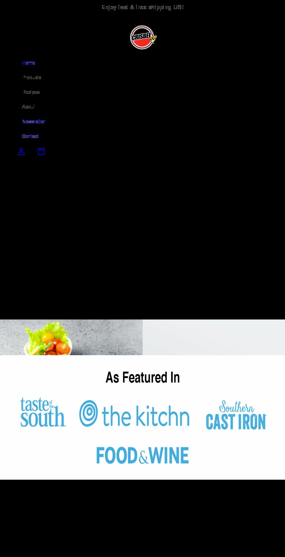 crisbee.org shopify website screenshot