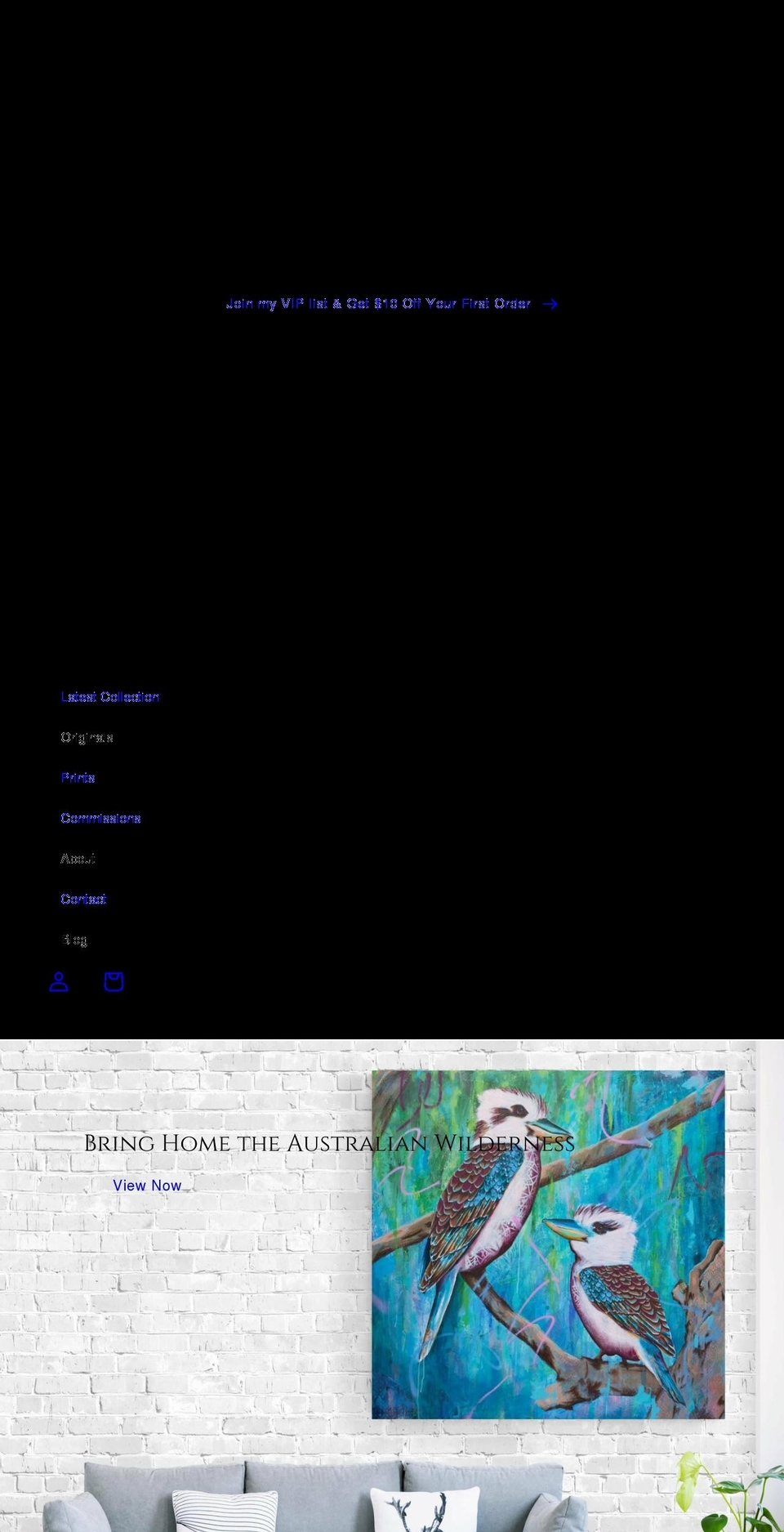 crisschaney.com shopify website screenshot