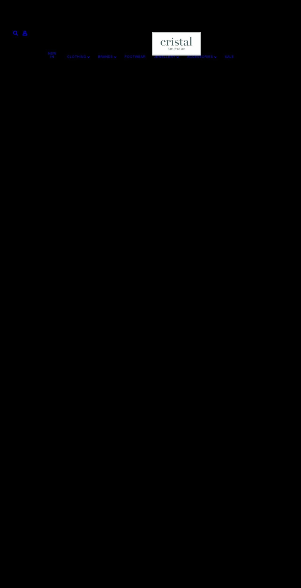 cristal-boutique.com shopify website screenshot