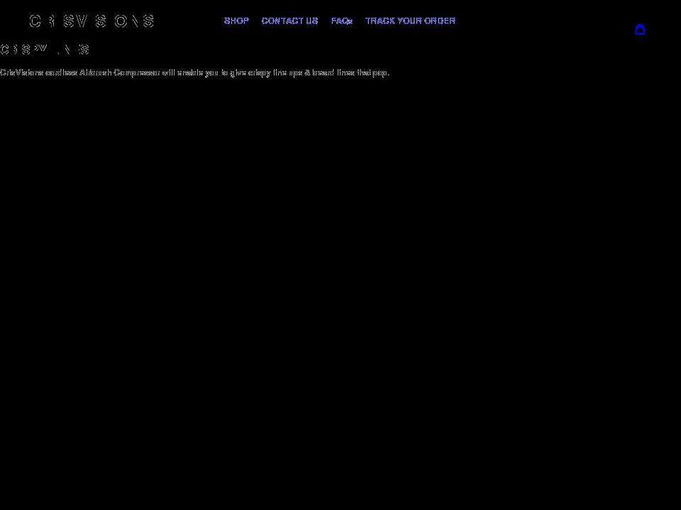crisvisions.com shopify website screenshot
