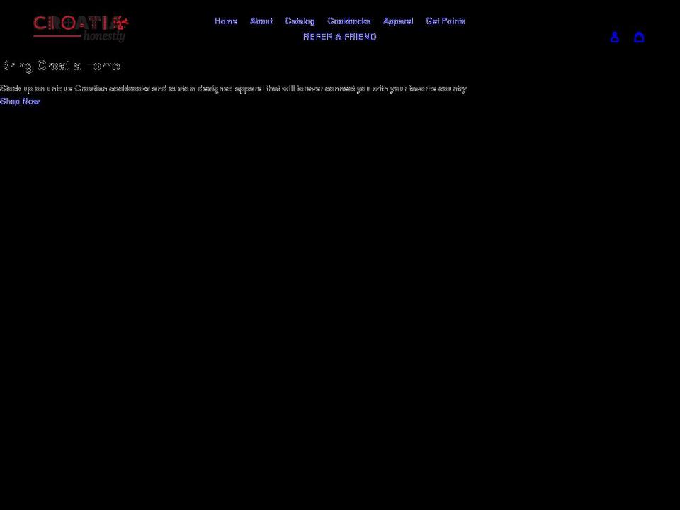 croatiahonestly.com shopify website screenshot