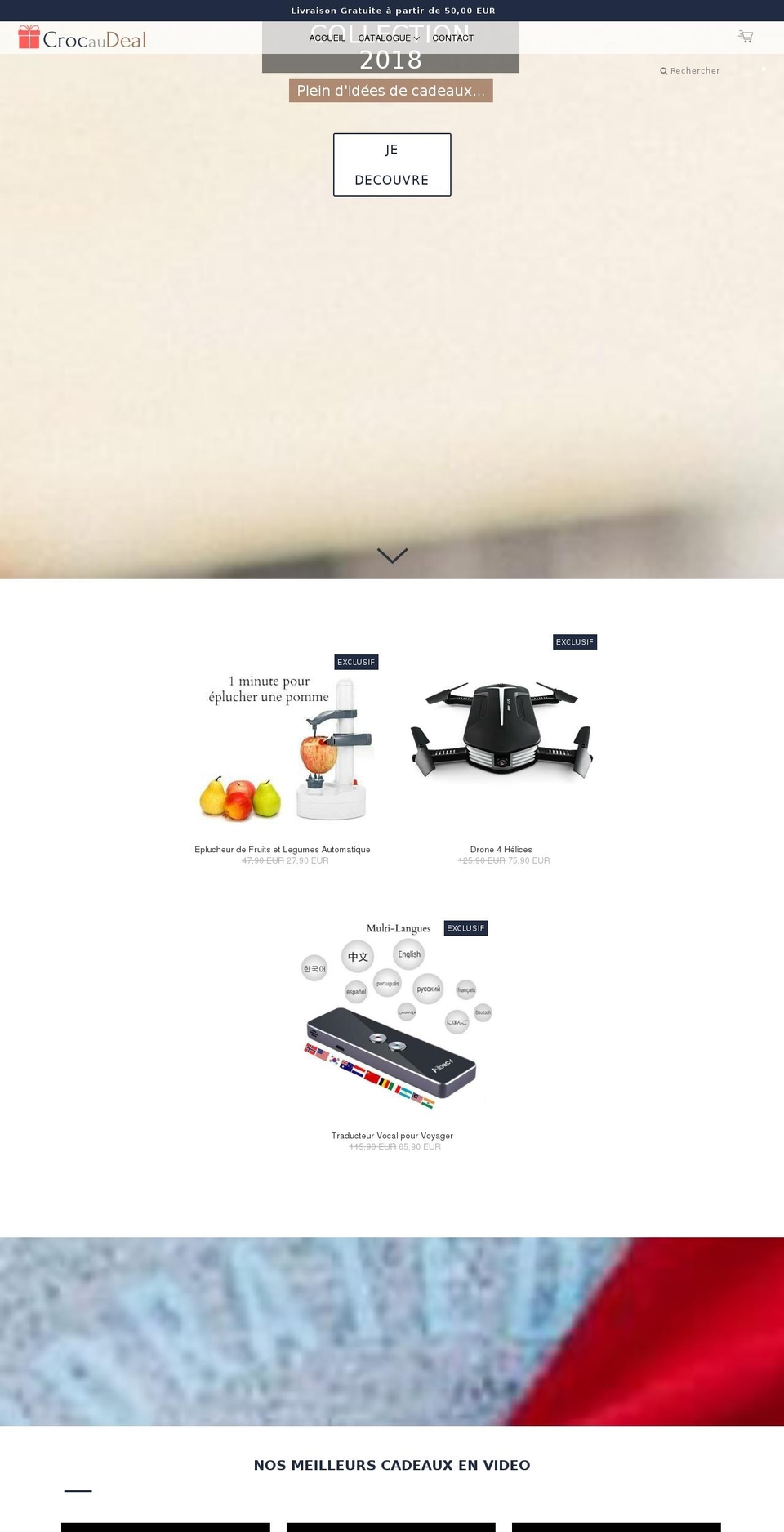 fastlane-1-69-active Shopify theme site example crocaudeal.com