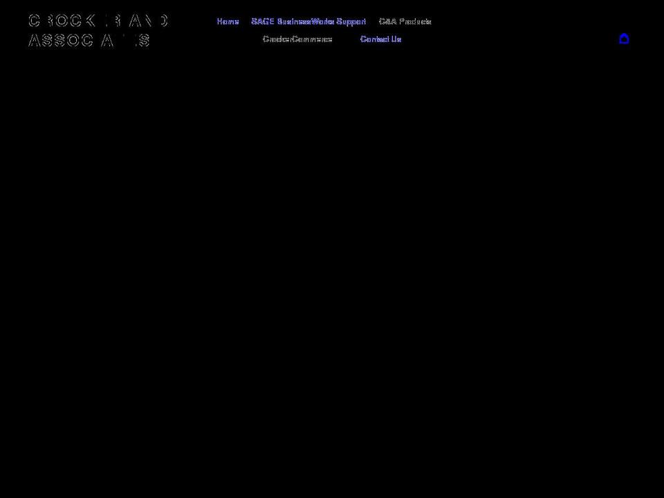 crockerandassociates.com shopify website screenshot