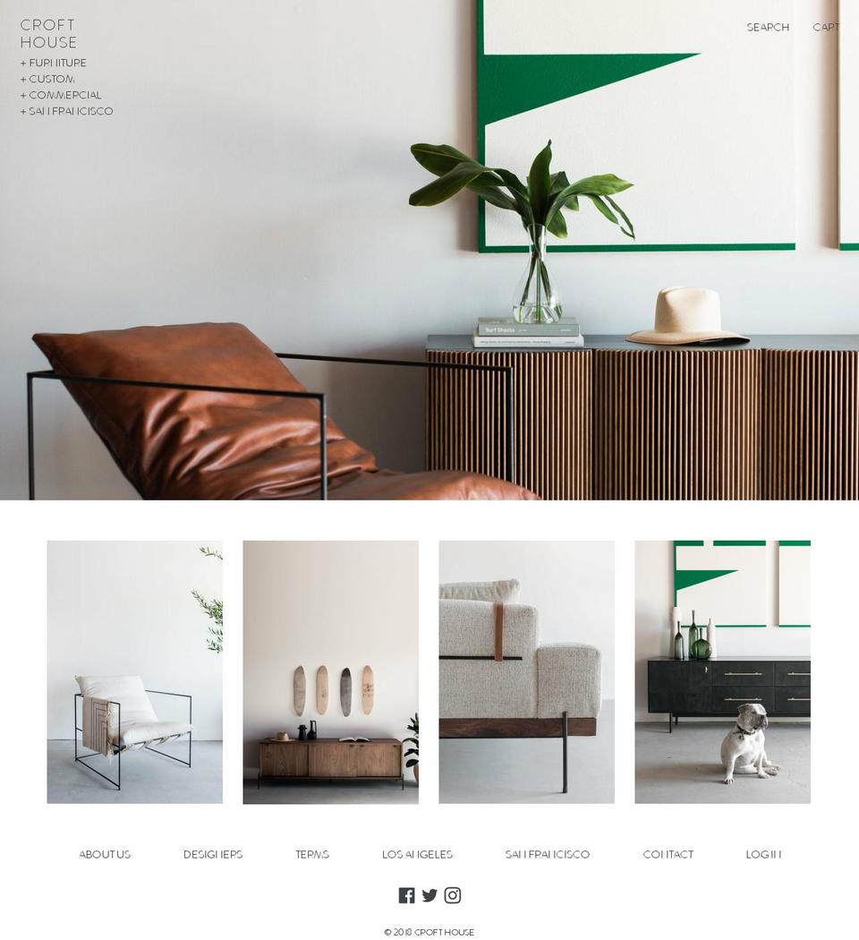 crofthousetest.com — Shopify storefront screenshot