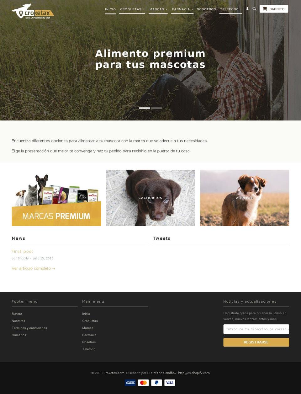croketax.com shopify website screenshot