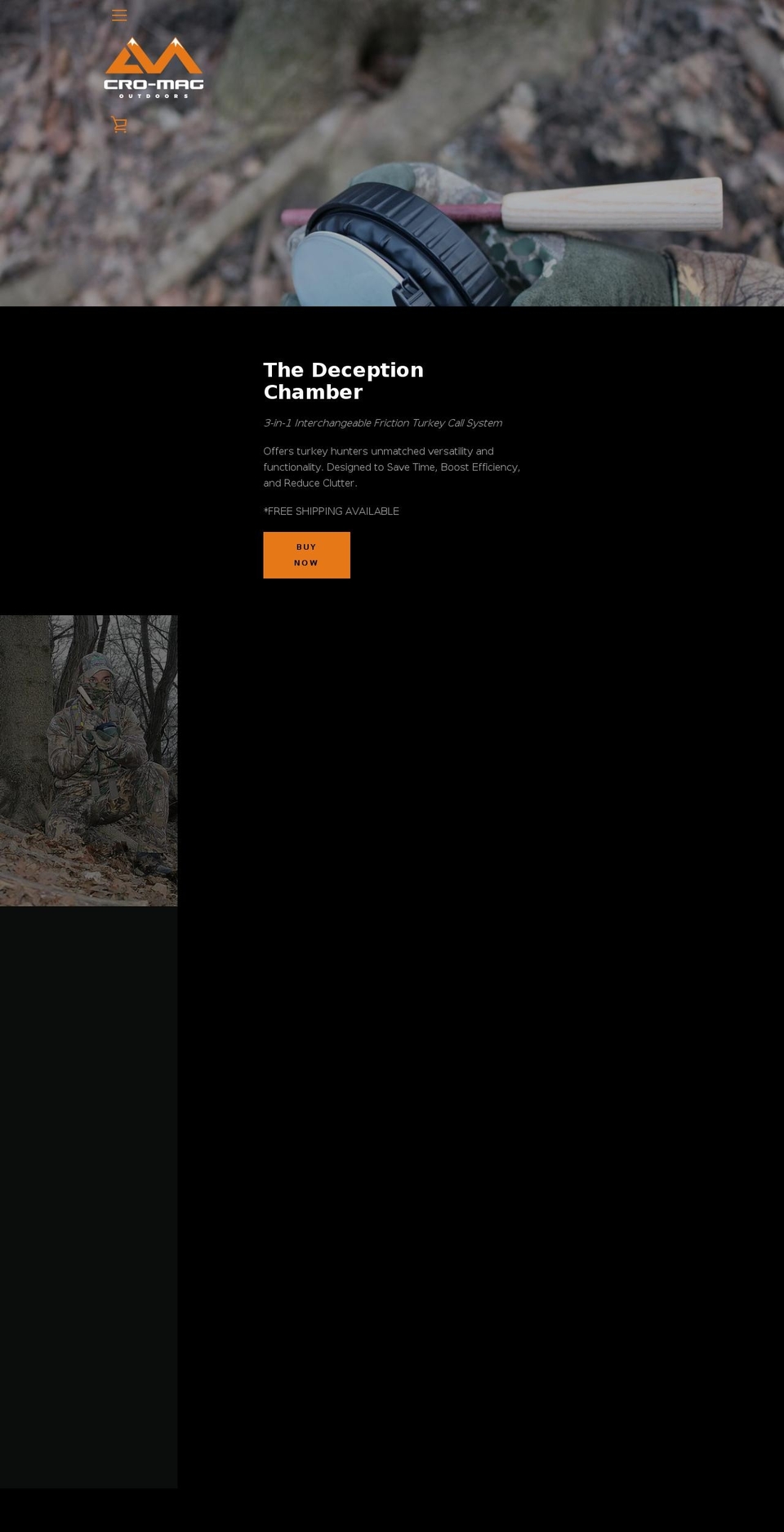 cromagoutdoors.com shopify website screenshot