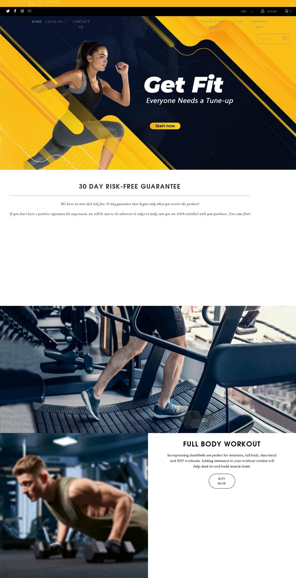 cronosfitnessusa.com shopify website screenshot