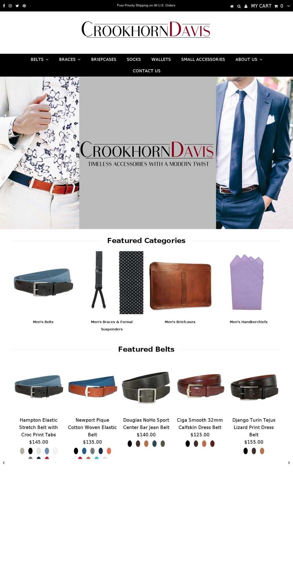 crookhorn-davis.biz shopify website screenshot