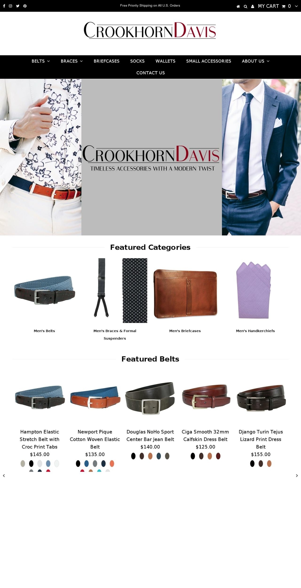 crookhorndavis.biz shopify website screenshot