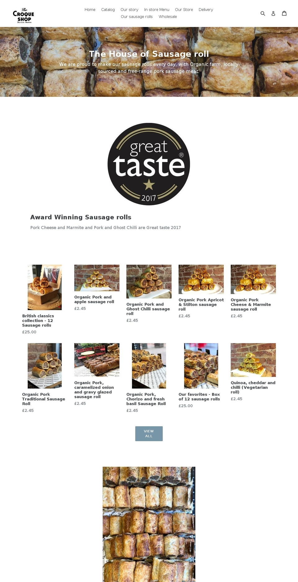 croqueshop.com — Shopify storefront screenshot