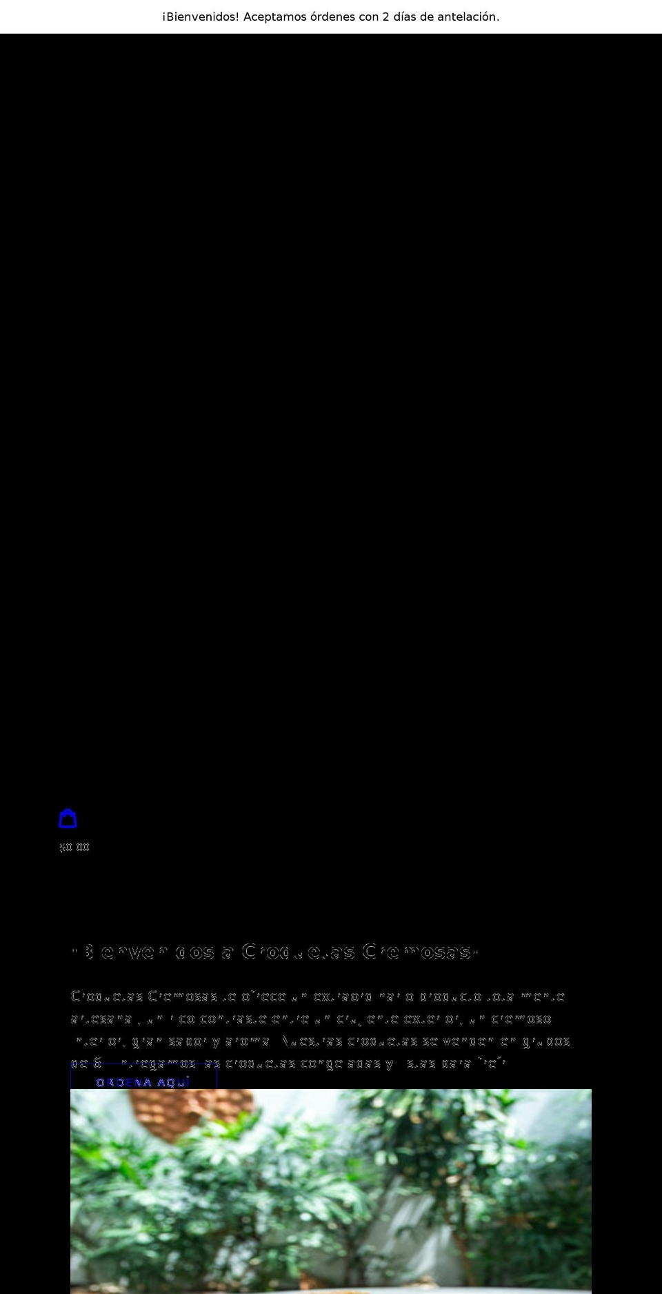 croquetascremosaspr.com shopify website screenshot