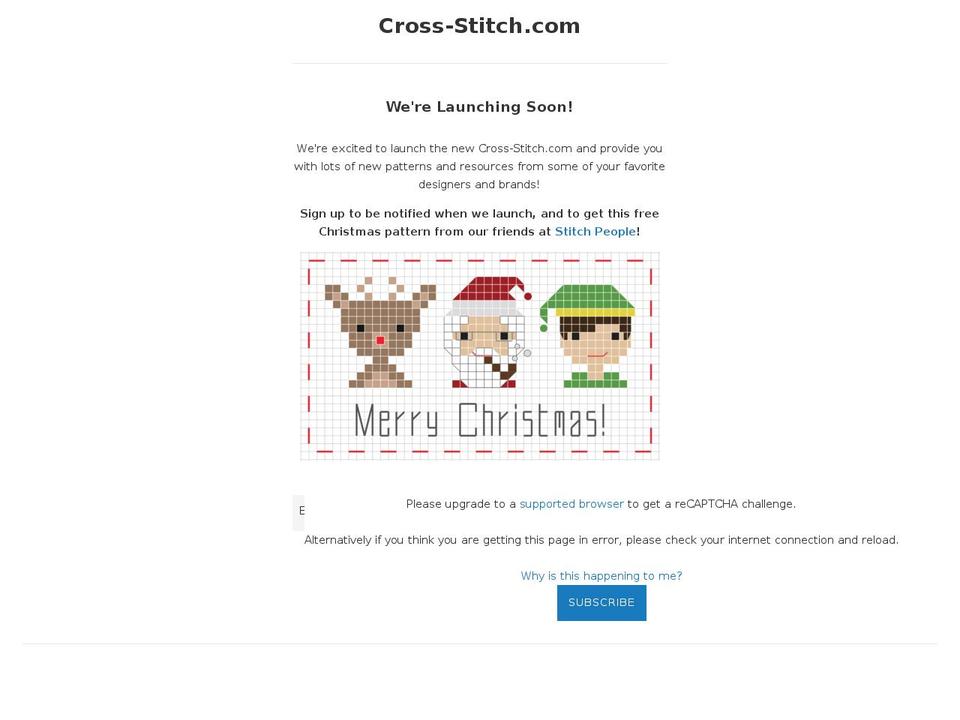 cross-stitch.com — Shopify storefront screenshot