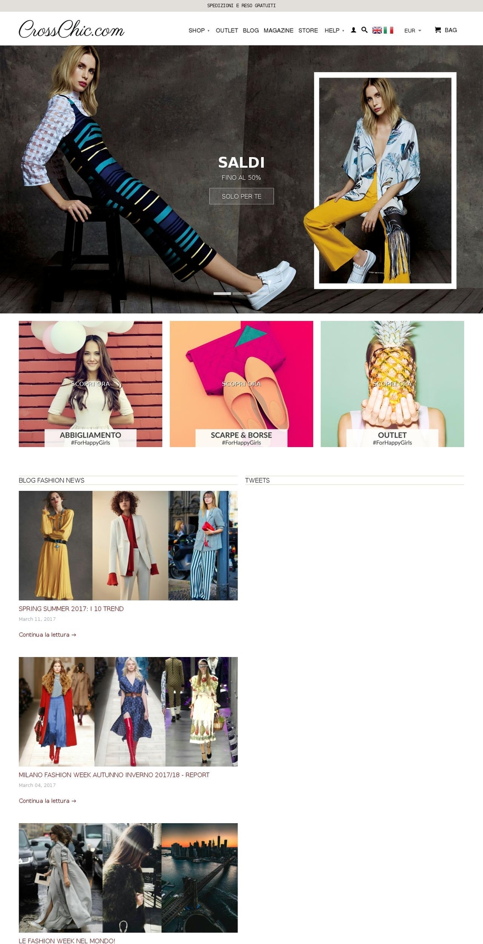 crosschic.com shopify website screenshot