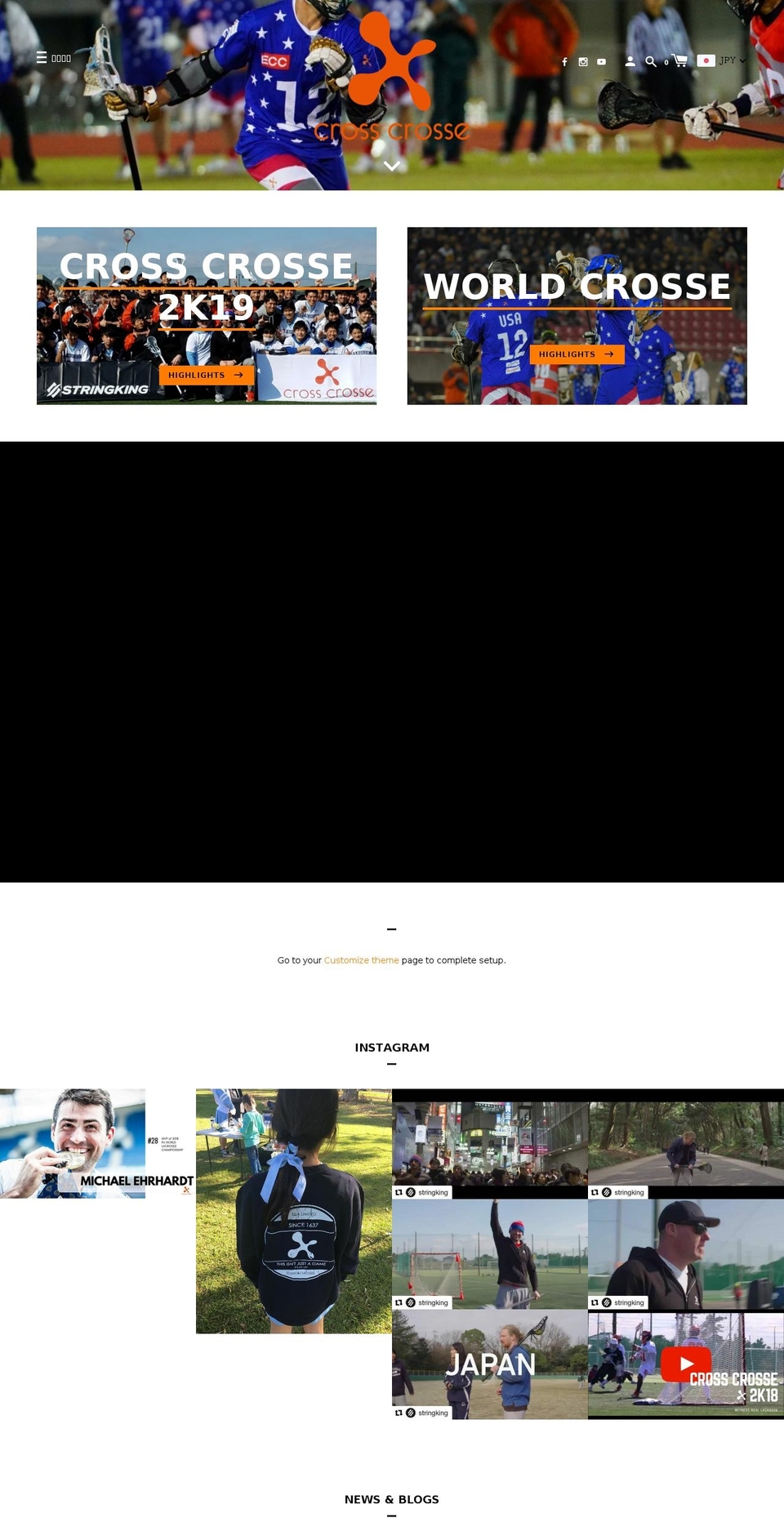 crosscrosse.com — Shopify storefront screenshot