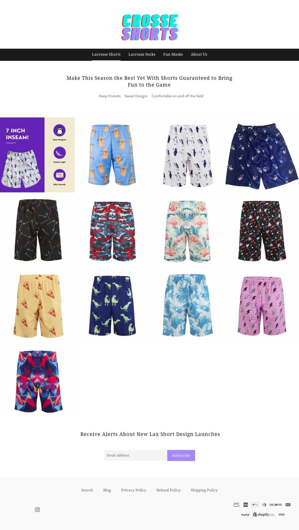 b-s-3-1-0 Shopify theme site example crosseshorts.com
