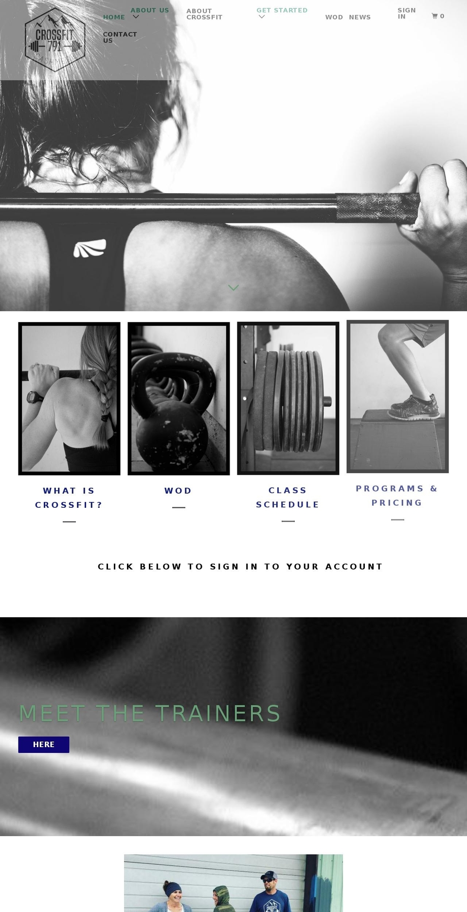 crossfit791cashmere.com shopify website screenshot