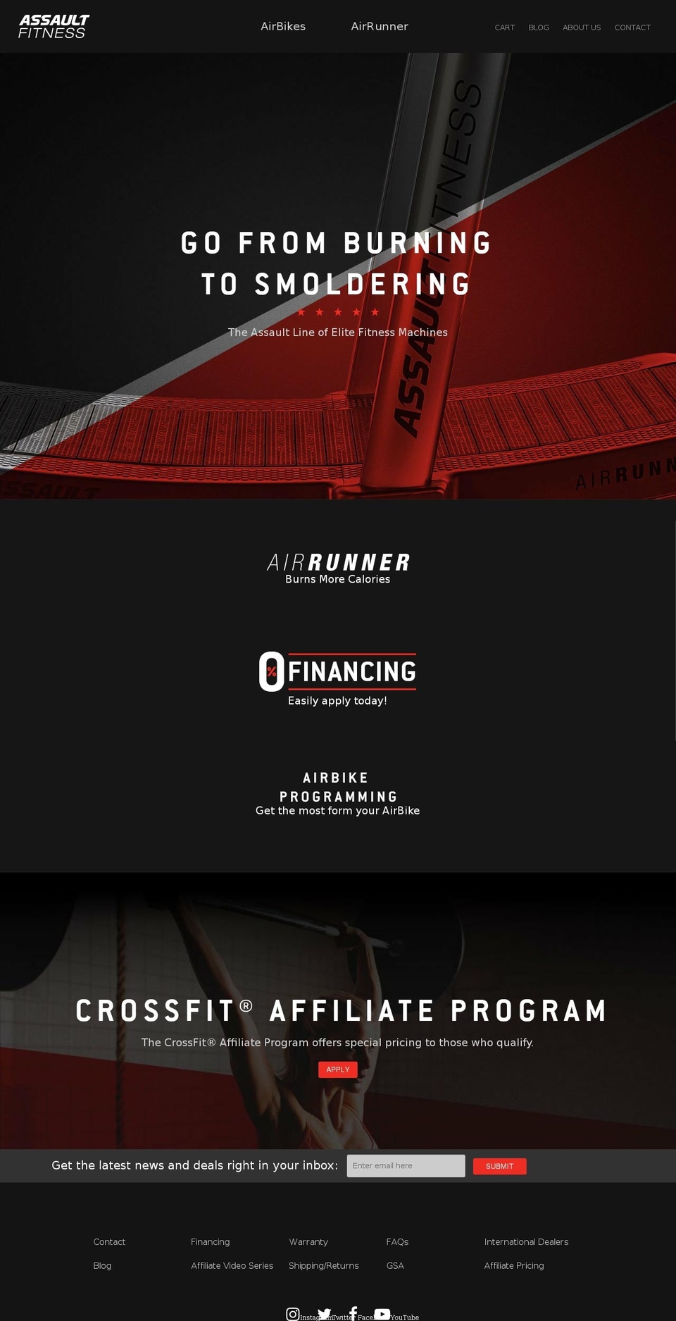 Assault | Production Shopify theme site example crossfitassault.com