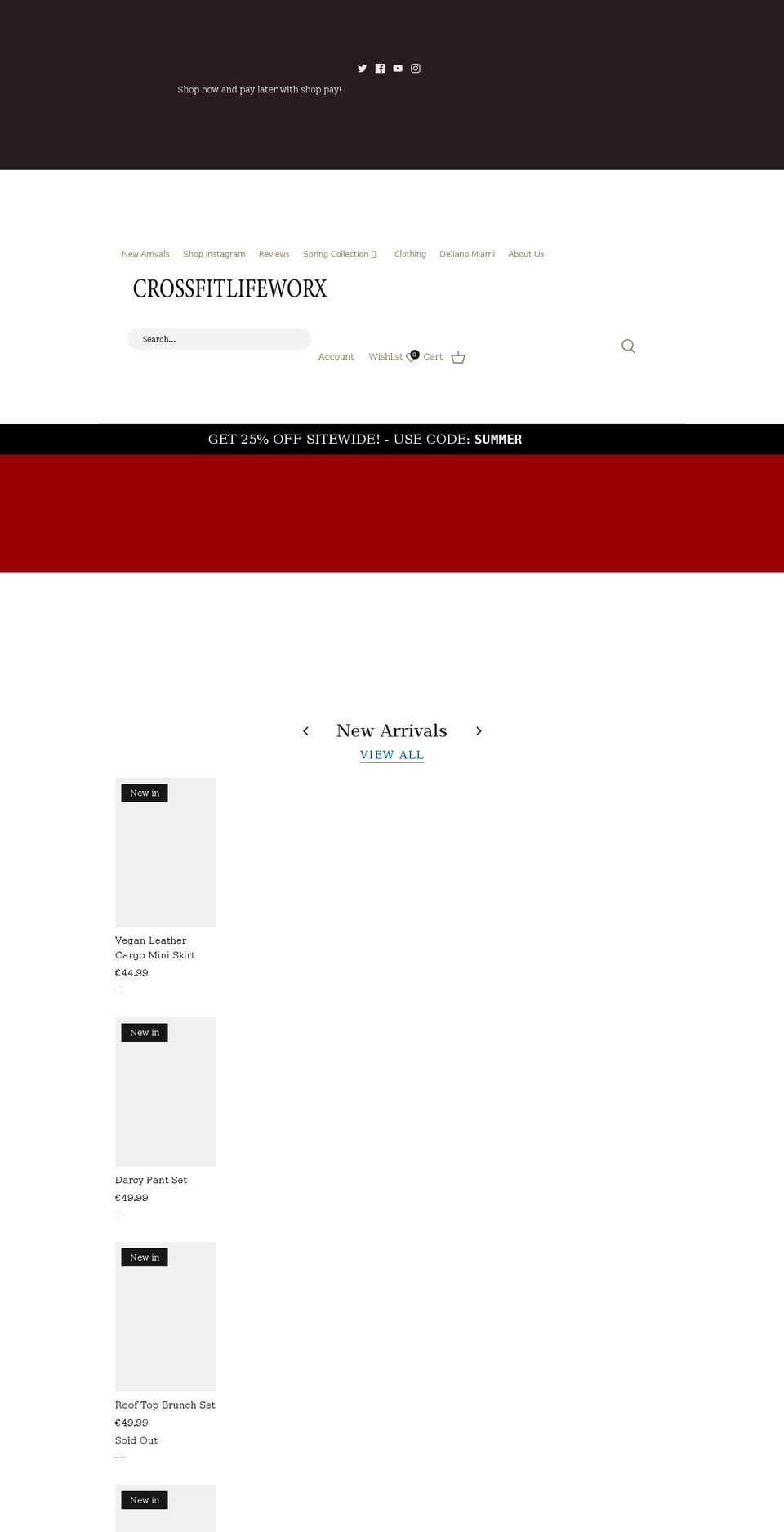 crossfitlifeworx.com shopify website screenshot