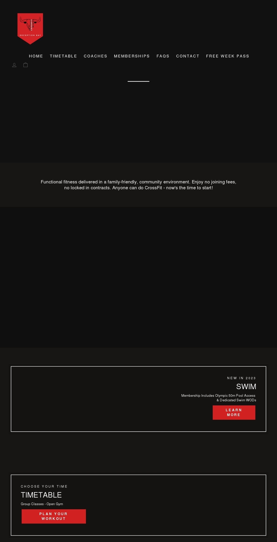 crossfitmight.com.au shopify website screenshot