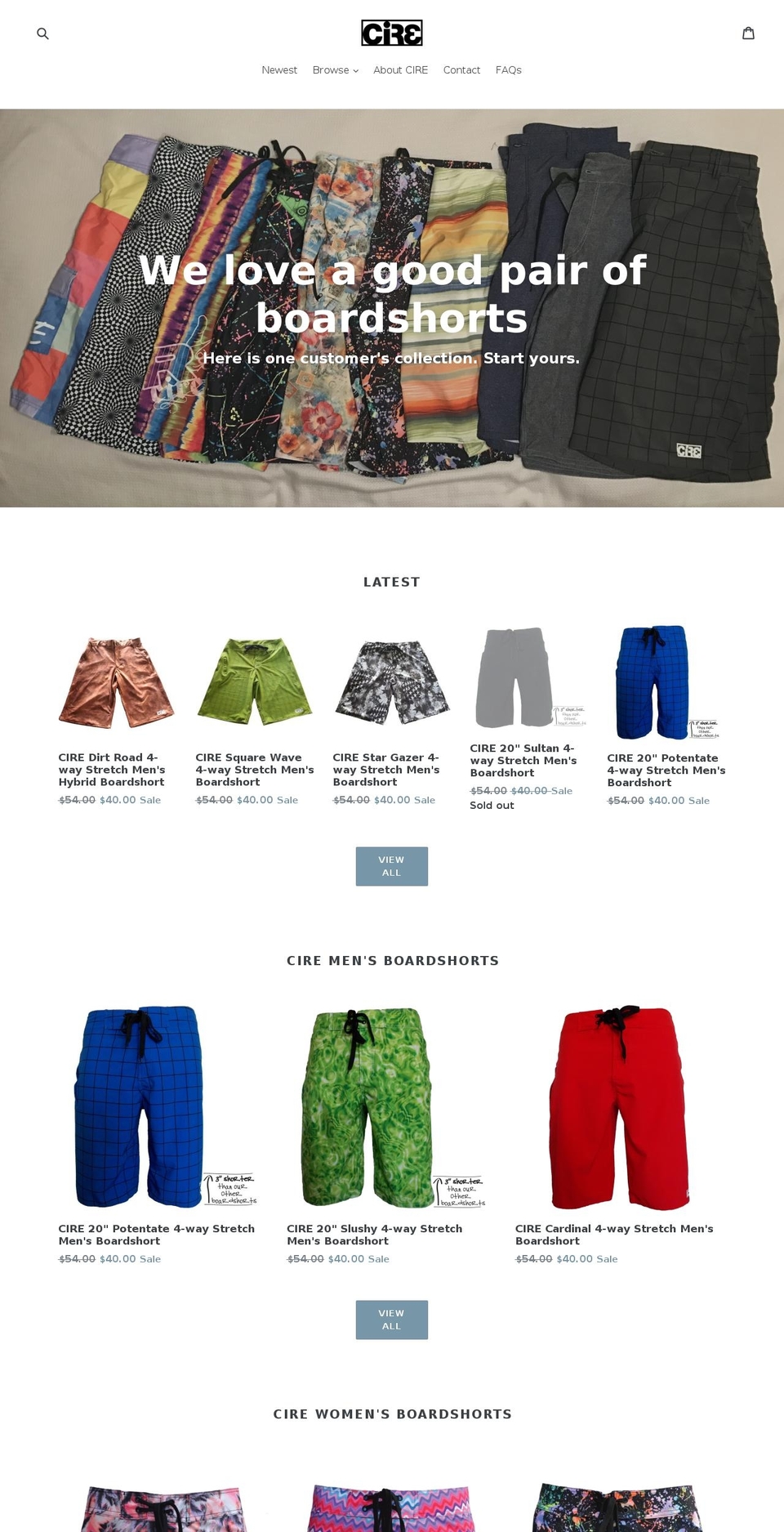 crossfitshorts.com shopify website screenshot