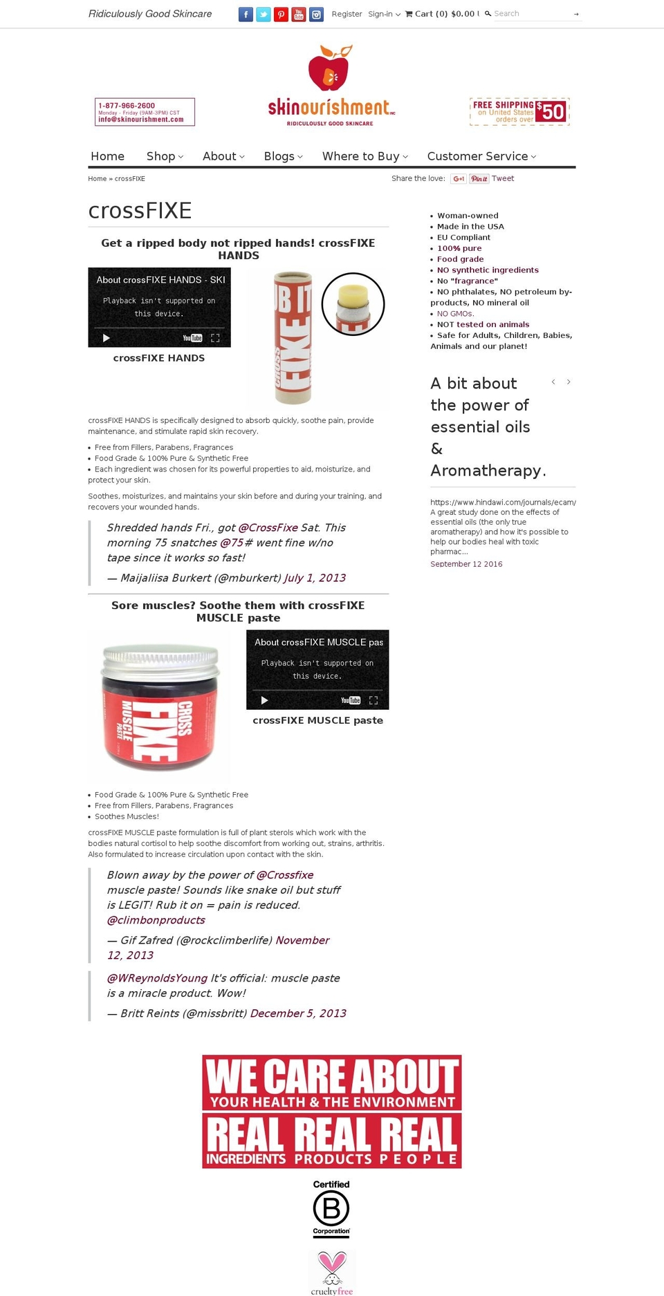 crossfixe.com shopify website screenshot