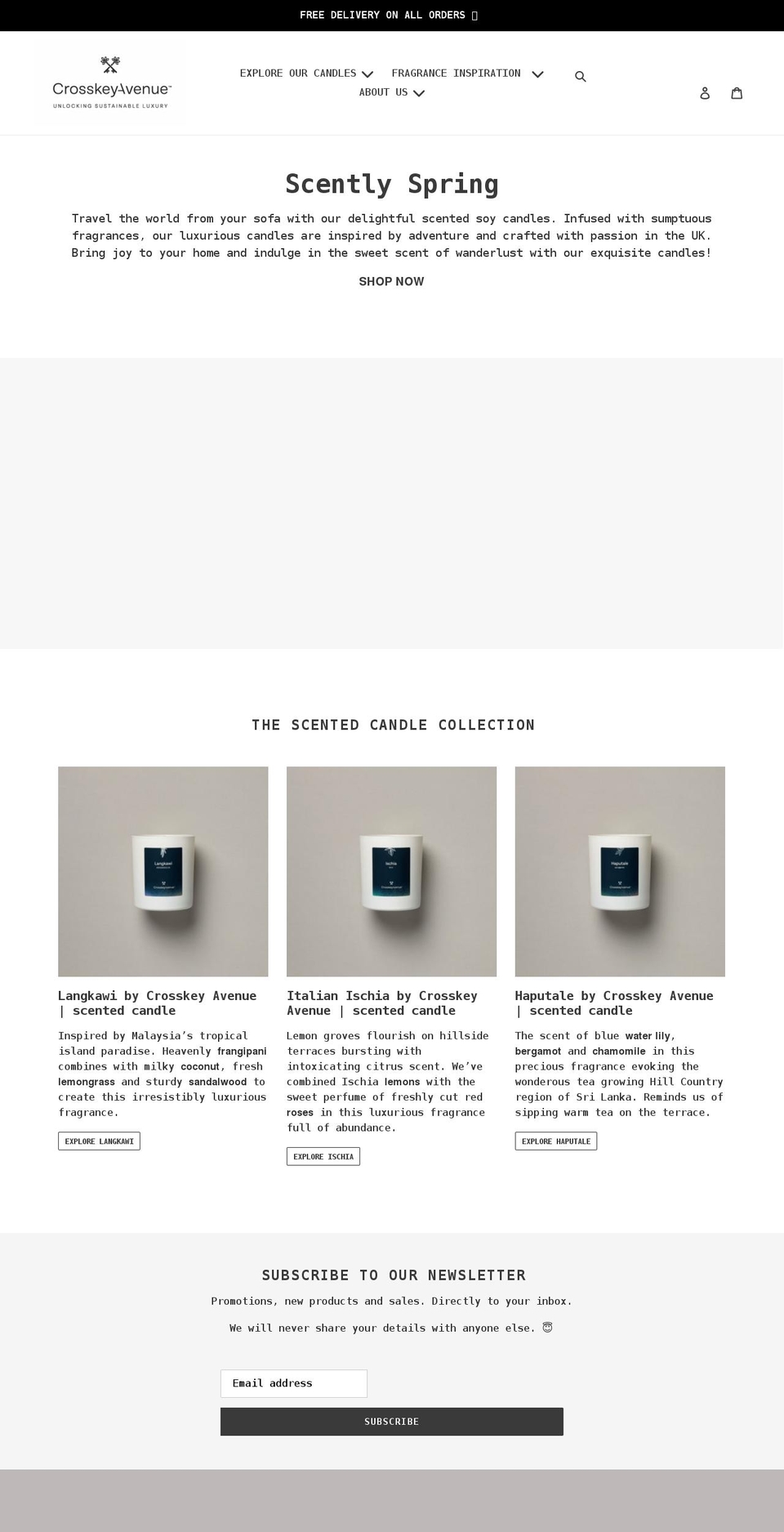 crosskeyavenue.com shopify website screenshot