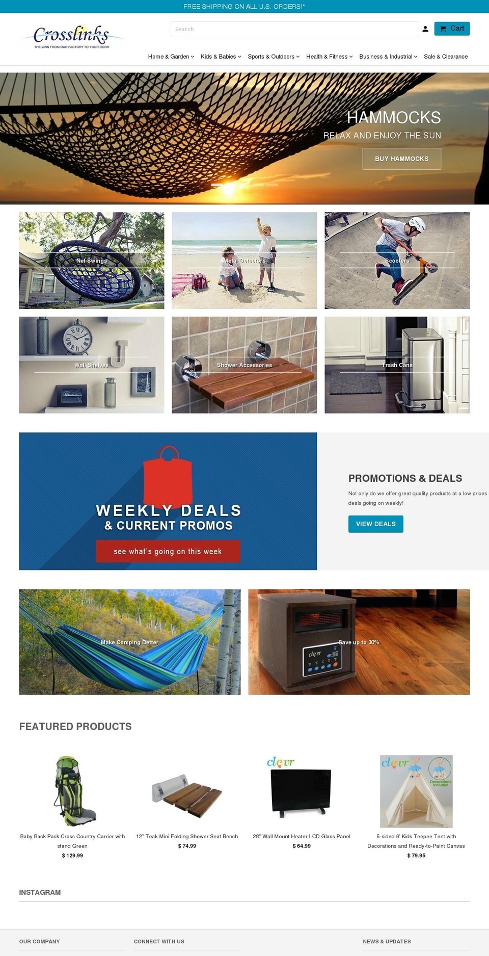 crosslinksmart.com shopify website screenshot