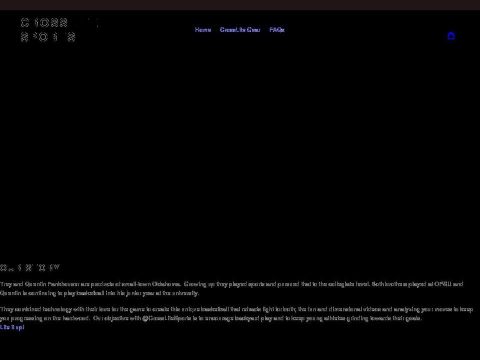 crosslitesports.com shopify website screenshot