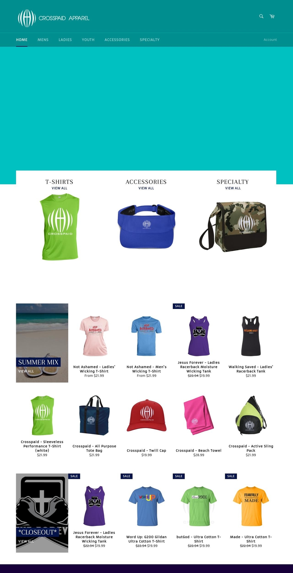 crosspaid.com — Shopify storefront screenshot