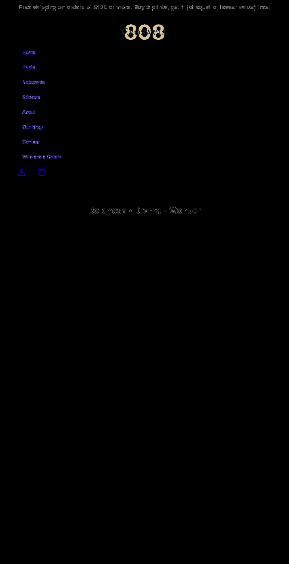 croswell808.com shopify website screenshot