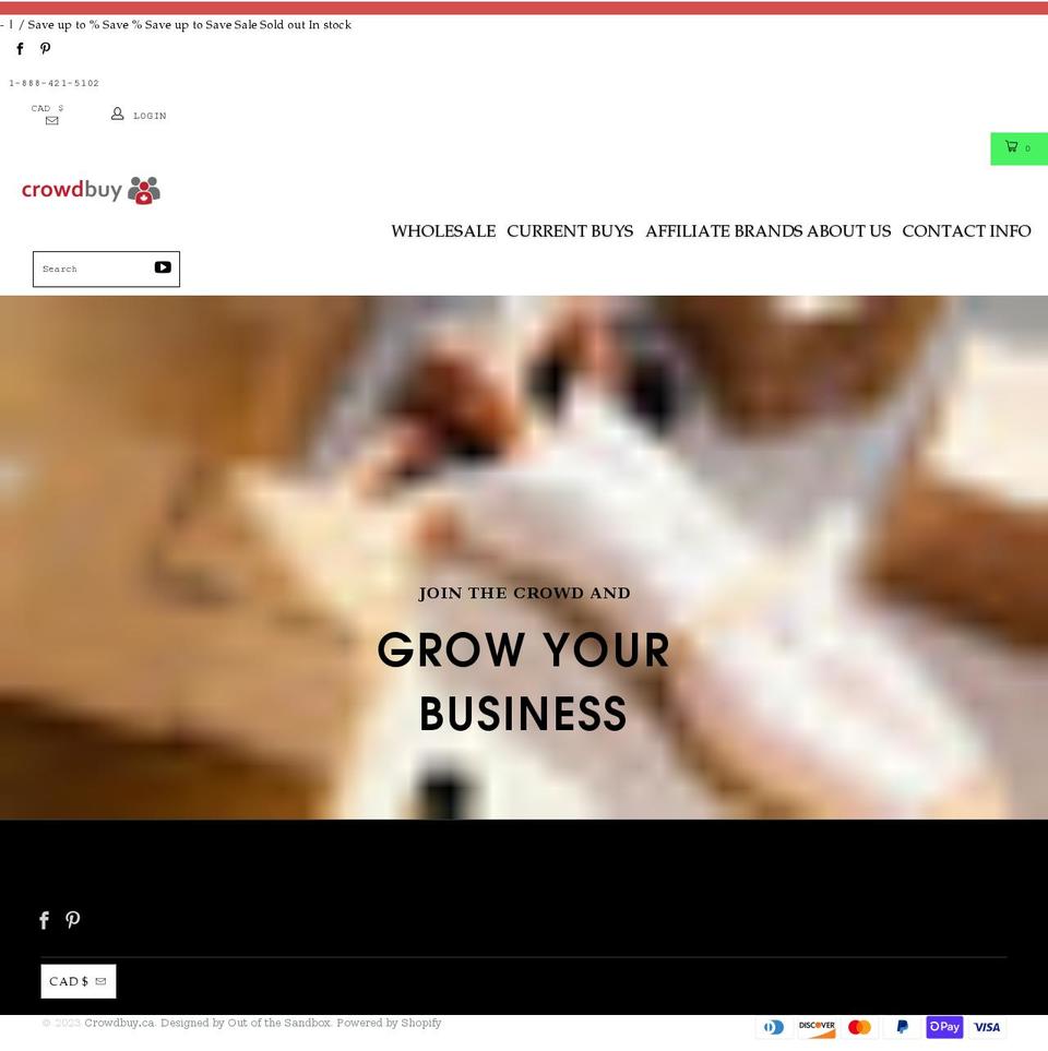 Copy of Brooklyn - 2 Shopify theme site example crowdbuy.ca