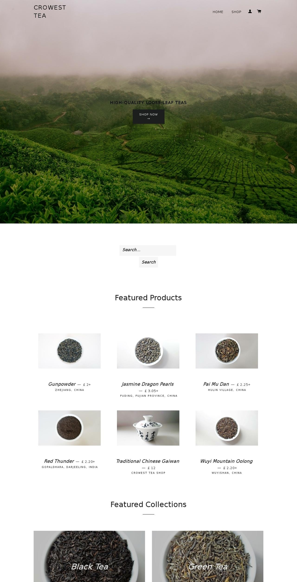 crowest.com shopify website screenshot