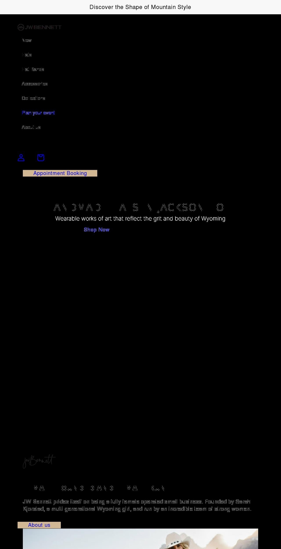 crownbrimjh.com shopify website screenshot