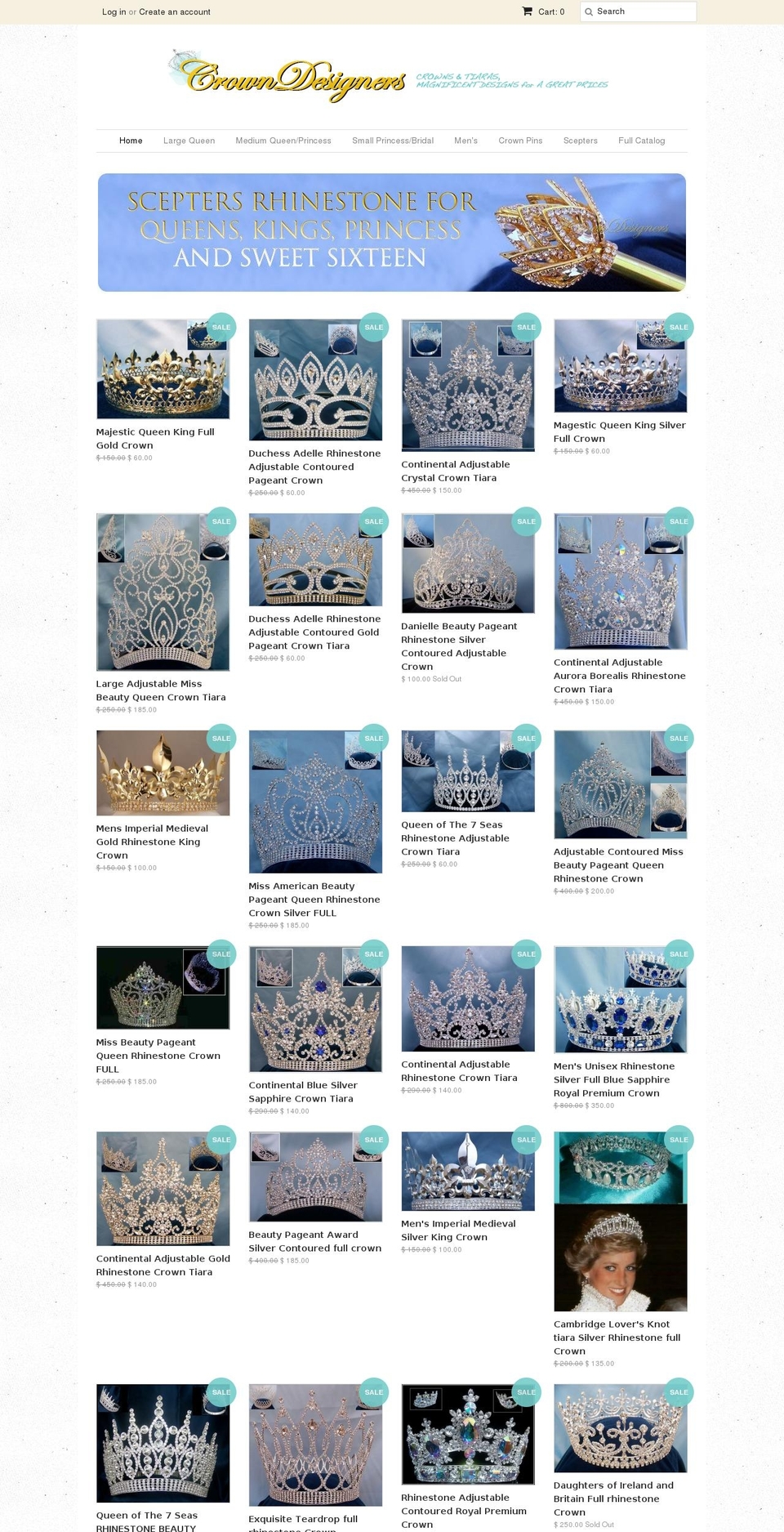CrownDesigners-Modded-SIERRATHEME Shopify theme site example crownforless.com