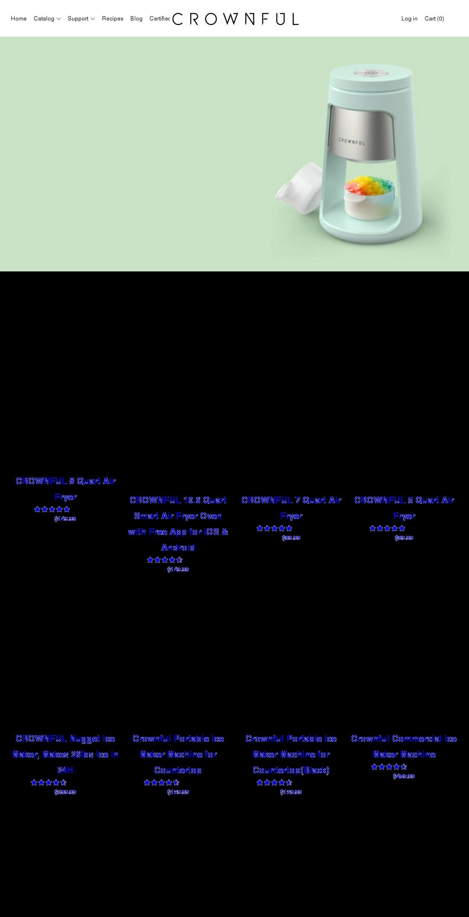 crownful.com shopify website screenshot