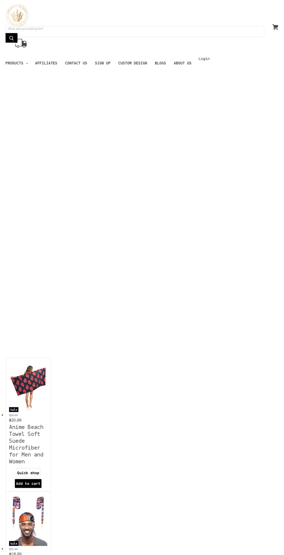 crownlimitedsupply.com shopify website screenshot