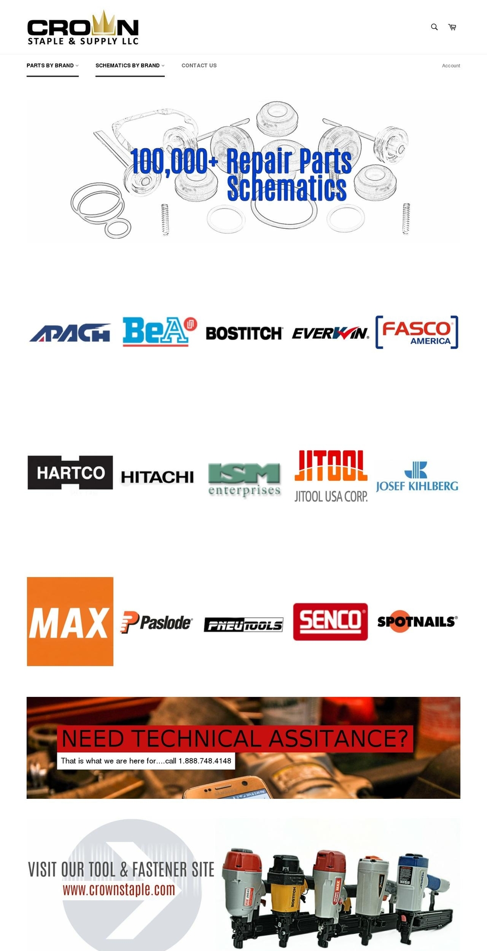 crownpartsglobal.com shopify website screenshot