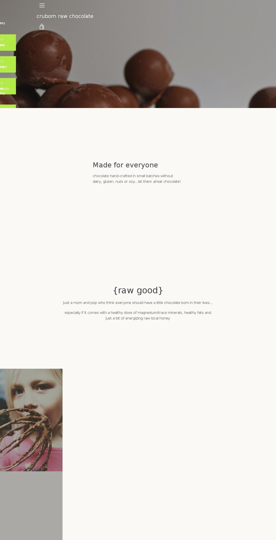 crubom.com shopify website screenshot