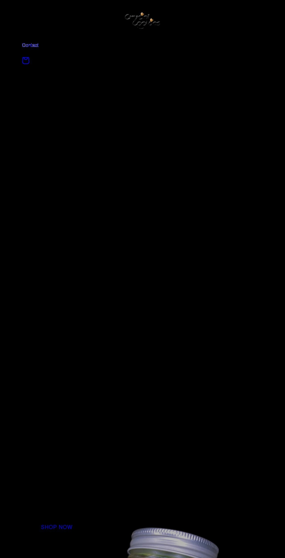 crucialcookies.com shopify website screenshot