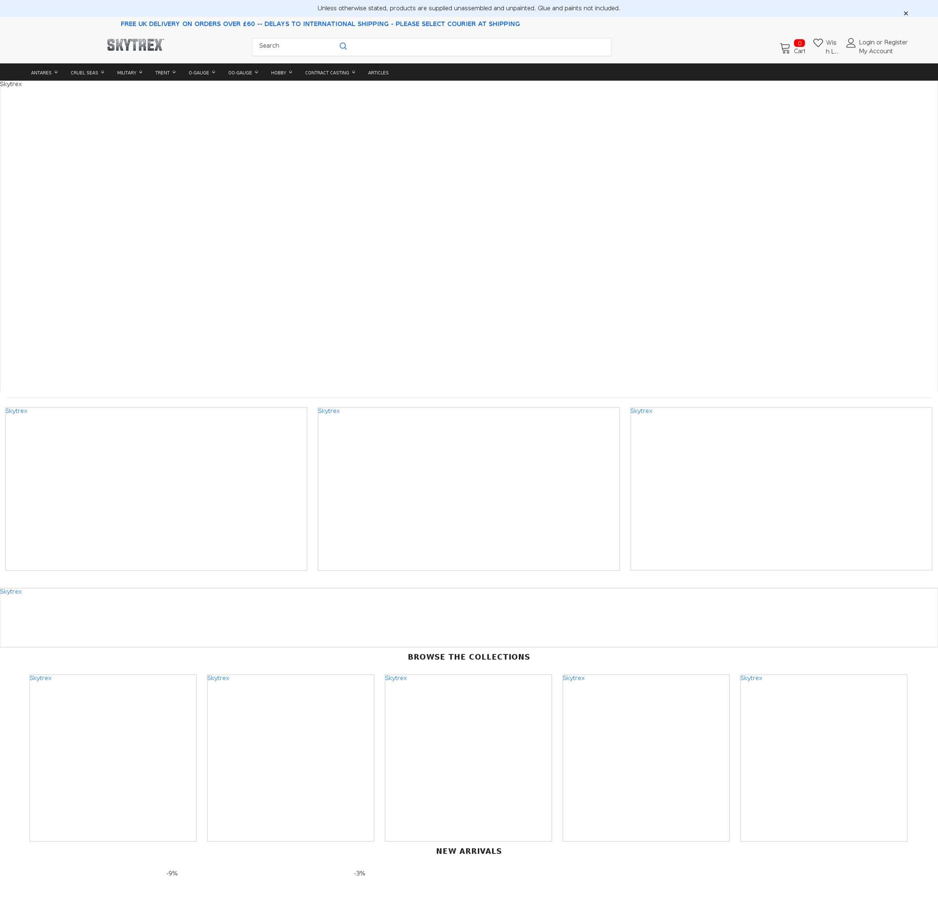 cruelseas.net shopify website screenshot