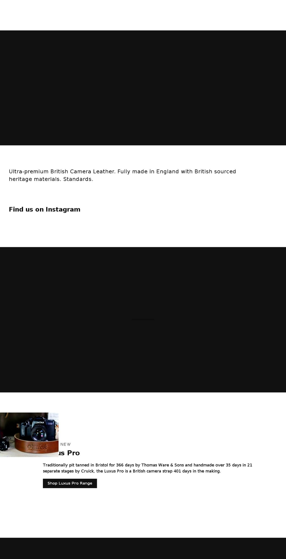 cruick.com — Shopify storefront screenshot