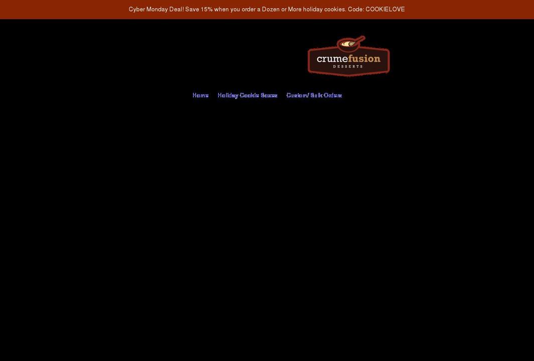 crumefusion.com shopify website screenshot