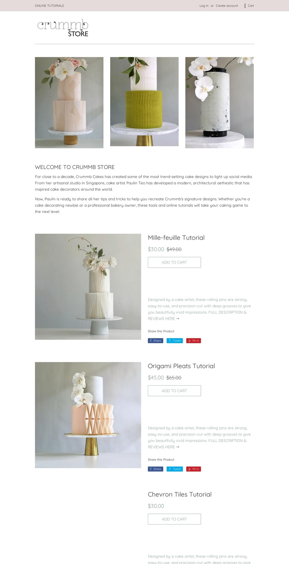 crummbstore.com shopify website screenshot