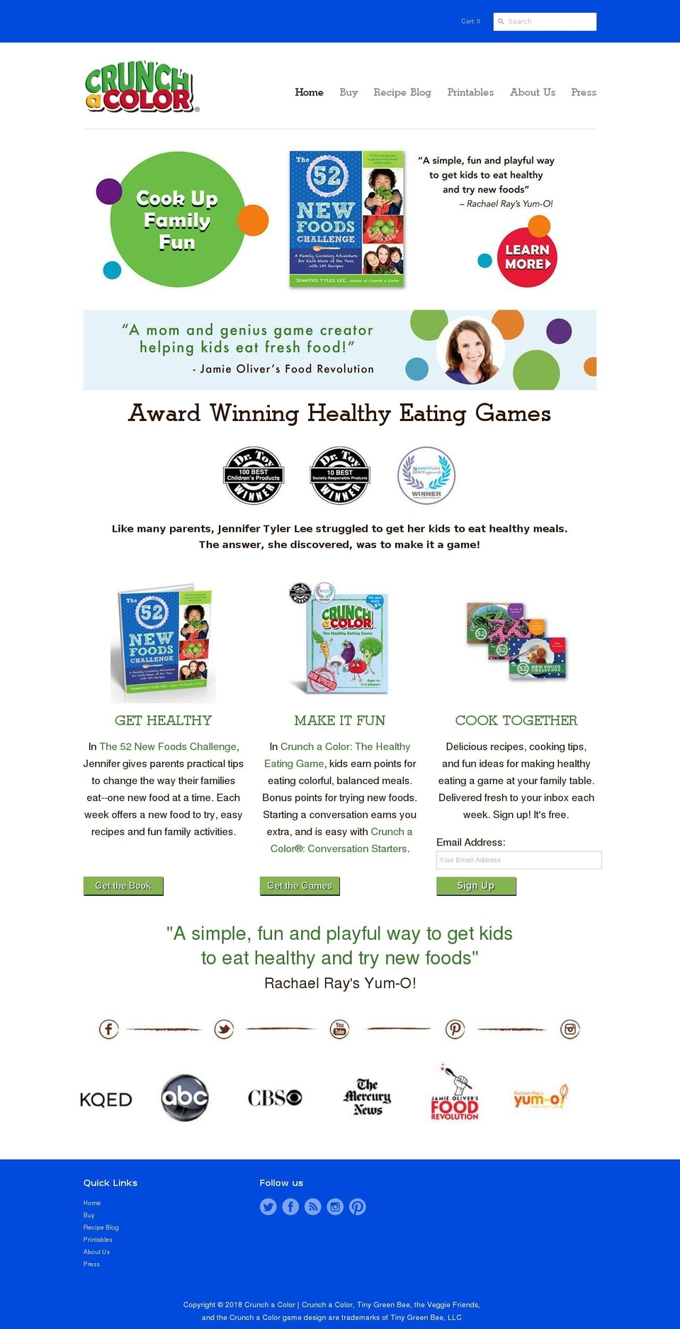 crunchacolour.org shopify website screenshot