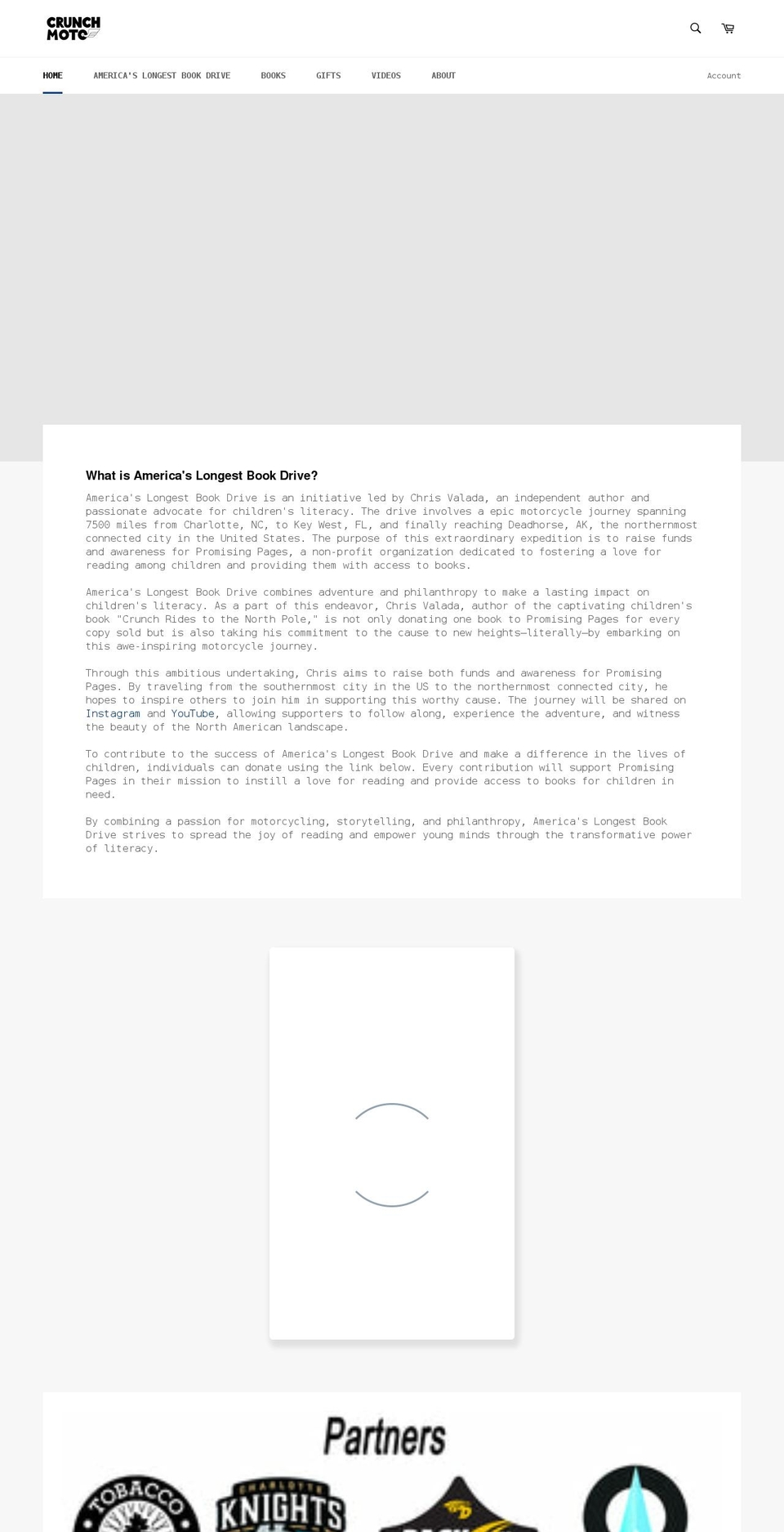 crunchmoto.com — Shopify storefront screenshot