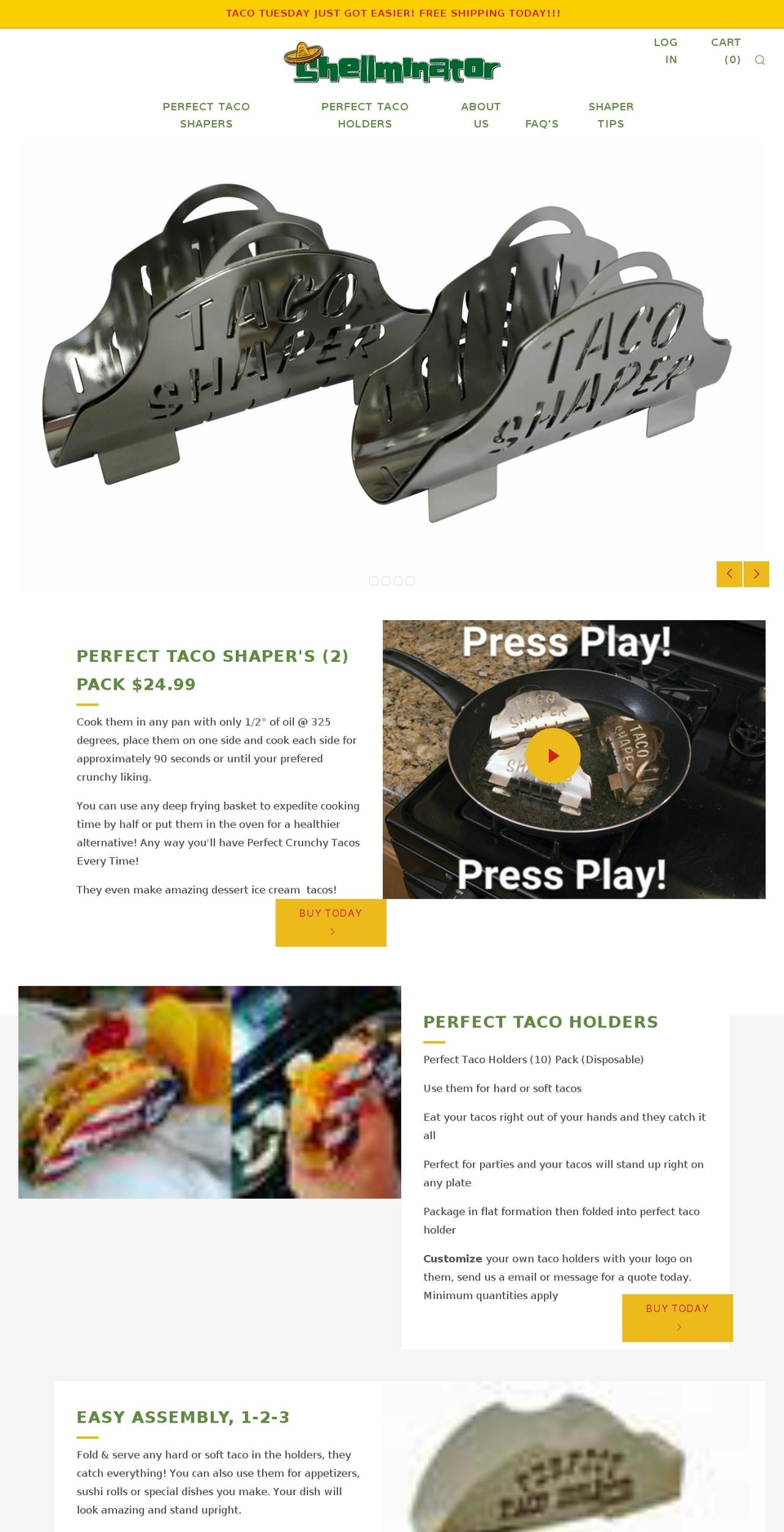crunchtaco.com — Shopify storefront screenshot