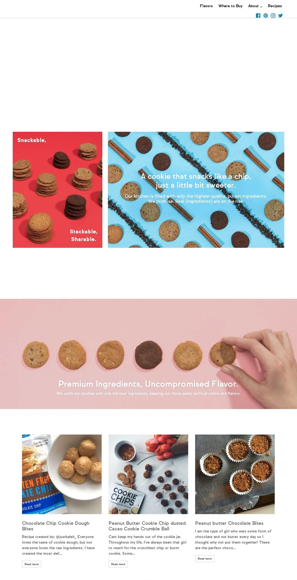 crunchycookiechips.com shopify website screenshot